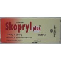 СКОПРИЛ ПЛЮС (гидрохлоротиазид+лизиноприл) / SKOPRIL PLYUS (hydrochlorothiazide+lisinopril)