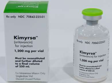 КИМИРСА (оритаванцин) / KIMYRSA (oritavancin)