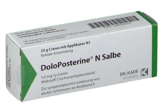 ДОЛОПОСТЕРИН Н мазь (цинхокаина гидрохлорид) / DOLOPOSTERINE N ointment (cinchocaine hydrochloride)
