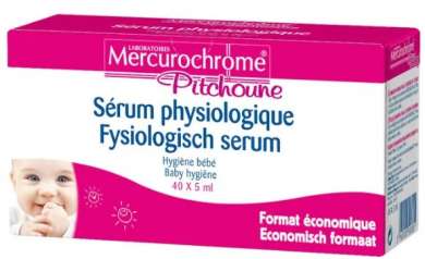 Физиологический раствор МЕРКУРОХРОМА Питчауна / MERCUROCHROME Pitchoune Physiological Saline Solution