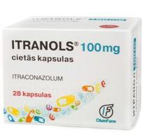 ИТРАНОЛ (итраконазол) / ITRANOLS (itraconazolum)