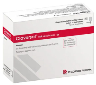 КЛАВЕРСАЛ ректальная пена (Месалазин) / CLAVERSAL rectal foam (Mesalazine)