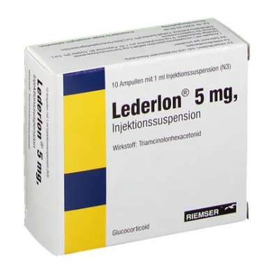 ЛЕДЕРЛОН (Триамцинолон) / LEDERLON (Triamcinolone)