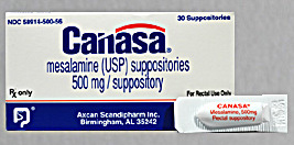 КАНАСА (Месалазин)  / CANASA (Mesalazine)