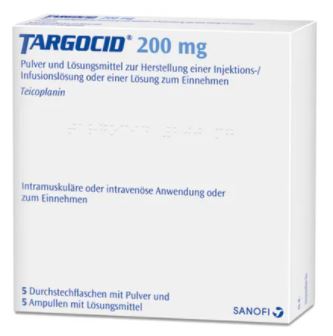 ТАРГОЦИД (Тейкопланин) / TARGOCID (Teicoplanin)