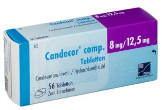КАНДЕКОР комп (Кандезартан и Гидрохлоротиазид) / CANDECOR comp (Candesartan and Hydrochlorothiazide)