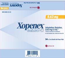 КСОПЕНЕКС (левалбутерол) / XOPENEX (levalbuterol)