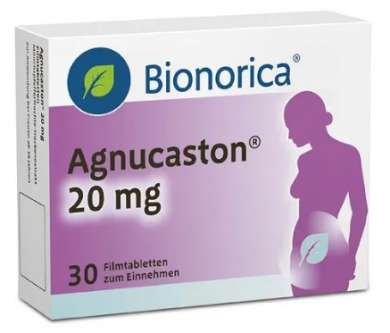 Бионорика Агнукастон (плоды витекса священного) / Bionorica Agnucaston (chasteberry fruit dry extract)