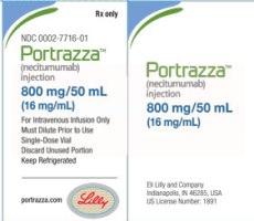 ПОРТРАЗЗА, ПОТРАЦЦА (нецитумумаб) / PORTRAZZA (necitumumab)