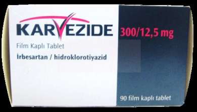 КАРВЕЗИД (Ирбезартан) / KARVEZIDE  (Irbesartan)