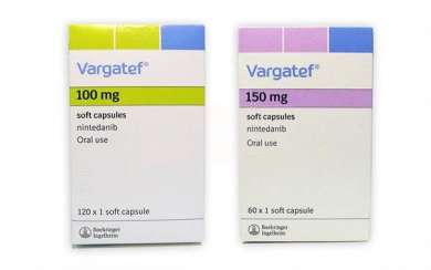 ВАРГАТЕФ (Нинтеданиб) / VARGATEF (Nintedanib)