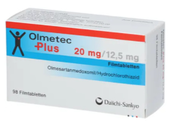 ОЛЬМЕТЕК Плюс (Ольмезартан медоксомил, Гидрохлоротиазид) / OLMETEC Plus (Olmesartan medoxomil, hydrochlorothiazide)
