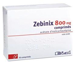 ЗЕБИНИКС (Эсликарбазепина ацетат) / ZEBINIX (Eslicarbazepine acetate)