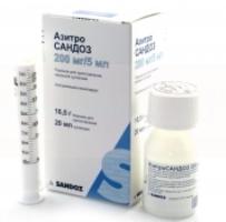 АЗИТРО САНДОЗ (азитромицин) / AZIRTHO SANDOZ (azithromycin)
