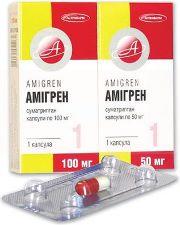 АМИГРЕН (суматриптан) / AMIGREN (sumatriptan)