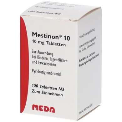 МЕСТИНОН (пиридостигмина бромид) / MESTINON (pyridostigmine bromide)