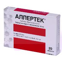 АЛЛЕРТЕК (цетиризин) / ALLERTEC (cetirizinum)