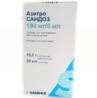 АЗИТРО САНДОЗ (азитромицин) / AZIRTHO SANDOZ (azithromycin)