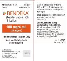 БЕНДЕКА (бендамустин гидрохлорид) / BENDEKA (bendamustine hydrochloride)