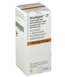 МАДОПАР LT (леводопа+бенсеразид) / MADOPAR LT (levodopa+benserazide)