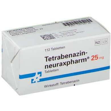 ТЕТРАБЕНАЗИН неураксфарм / TETRABENAZINE neuraxpharm