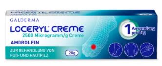 ЛОЦЕРИЛ крем против микоза стопы (Аморольфин) / LOCERYL cream against athlete's foot (Amorolfine)