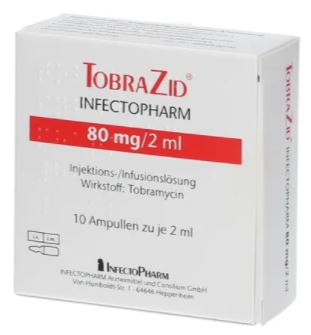 ТобраЗид ИнфектоФарм (тобрамицин) / TobraZid InfectoPharm (tobramycin)