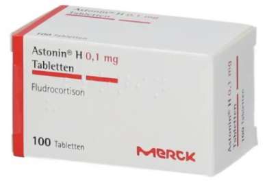 АСТОНИН H (флудрокортизон) / ASTONIN H (fludrocortisone)