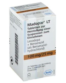 МАДОПАР LT (леводопа+бенсеразид) / MADOPAR LT (levodopa+benserazide)