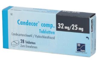 КАНДЕКОР комп (Кандезартан и Гидрохлоротиазид) / CANDECOR comp (Candesartan and Hydrochlorothiazide)