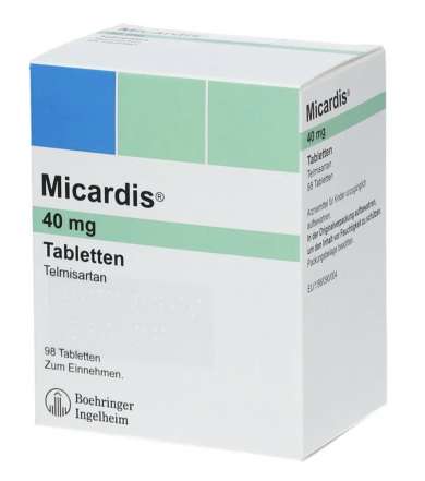 МИКАРДИС (Тельмизартан) / MICARDIS (Telmisartan) 40
