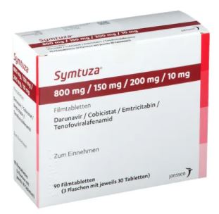 СИМТУЗА (Дарунавир, Cобиcистат, Эмтриcитабин, Тенофовир) / SYMTUZA (Darunavir, Cobicistat, Emtricitabine, Tenofovir alafenamide)