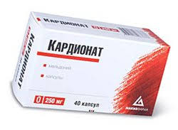 КАРДИОНАТ (мельдоний) / CARDIONATE (meldonium)