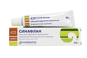 СИНАФЛАН (флуоцинолона ацетонид) / SINAFLAN (fluocinolone acetonide)
