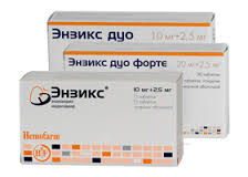 ЭНЗИКС (индапамид+эналаприл) / ENZIX  (indapamide+enalapril)
