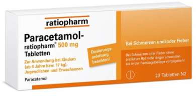 АЦЕТАМИНОФЕН (парацетамол) / ACETAMINOPHEN (paracetamol)