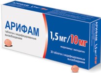 АРИФАМ (индапамид+амлодипин) / ARIFAM (indapamide+amlodipine)