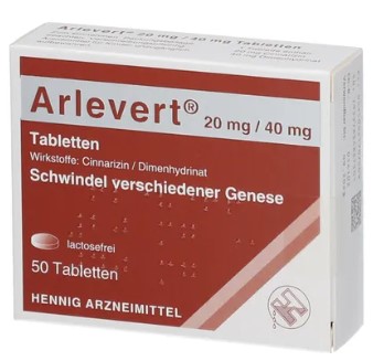 АРЛЕВЕРТ (циннаризин) / ALEVERT (cinnarizine)