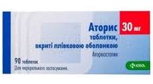 АТОРИС (аторвастатин) / ATORIS (atorvastatin)
