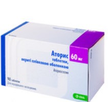 АТОРИС (аторвастатин) / ATORIS (atorvastatin)