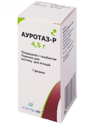 АУРОТАЗ-Р (пиперациллин+тазобактам) / AUROTAS-R (piperacillin+tazobactam)