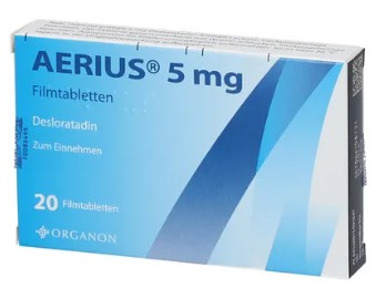 ЭРИУС таблетки (дезлоратадин) / AERIUS (desloratadine)