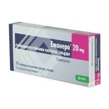 ЭМАНЕРА (эзомепразол) / EMANERA (esomeprazol)