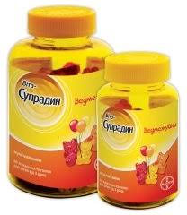 ВИТА-СУПРАДИН Ведмежуйки с витаминами / VITA-SUPRADIN Gummy with vitamins
