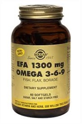 ЭЖК 1300 МГ ОМЕГА 3-6-9 (БАД) / EFA 1300 MG OMEGA 3-6-9