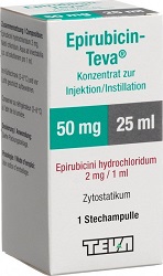 ЭПИРУБИЦИН-ТЕВА (эпирубицин) / EPIRUBICIN-TEVA (epirubicin)