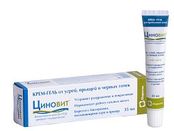 ЦИНОВИТ КРЕМ-ГЕЛЬ ДЛЯ ПРОБЛЕМНОЙ КОЖИ / CINOVIT CREAM-GEL FOR PROBLEM SKIN