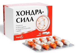 ХОНДРА-СИЛА (хондроитин сульфат, глюкозамина гидрохлорид) / CHONDRO-POWER (chondroitin sulfate, glucosamine hydrochloride)
