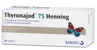 ТИРОНАЙОД / THYRONAJOD (thyroniodine) 75 Henning