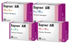 ХАРТИЛ AM (рамиприл, амлодипин) / HARTIL AM (ramipril, amlodipine)